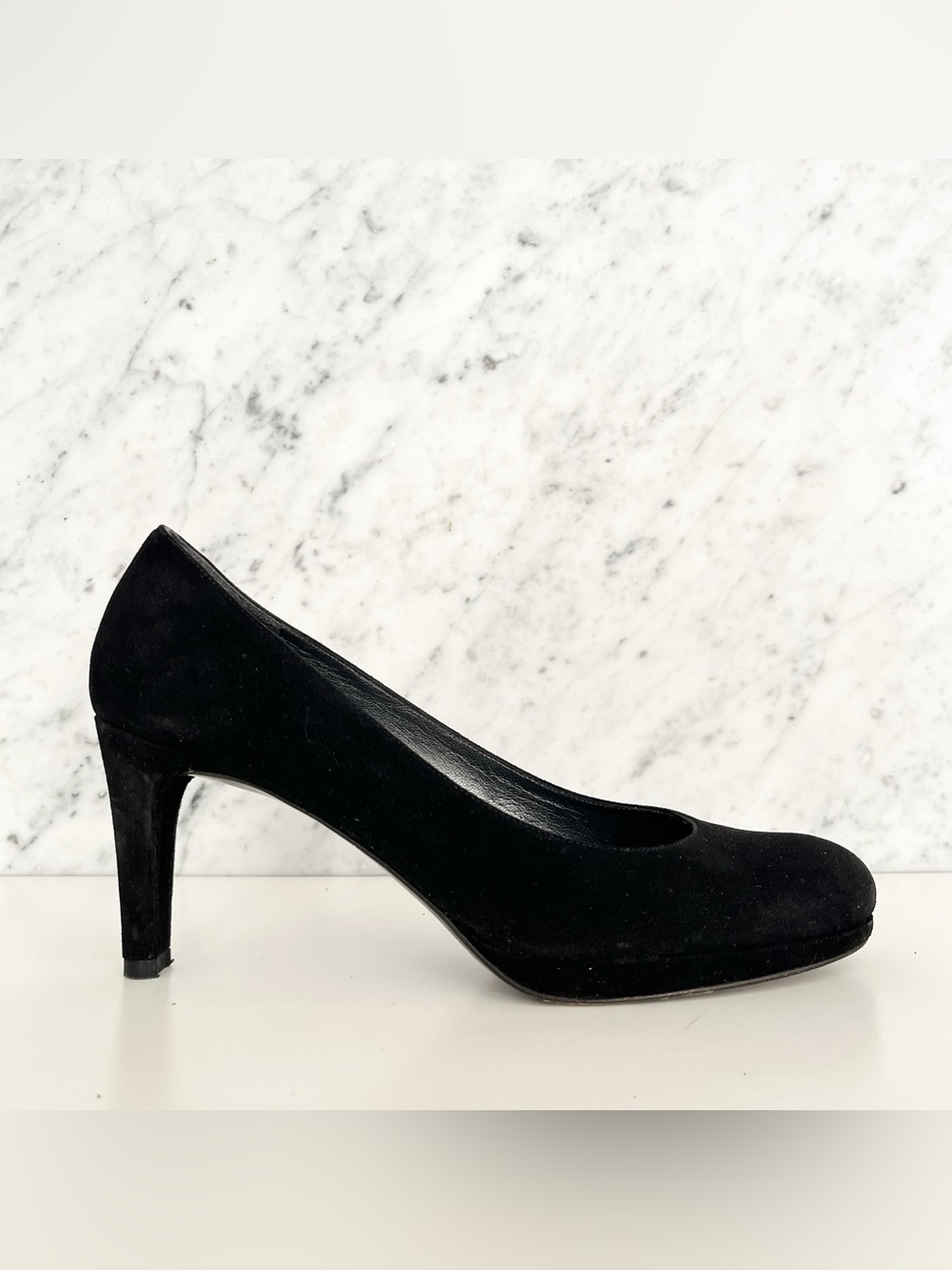 Stuart Weitzman Women's Suede Pumps Heels 8.5 Platform Elegant Formal Office